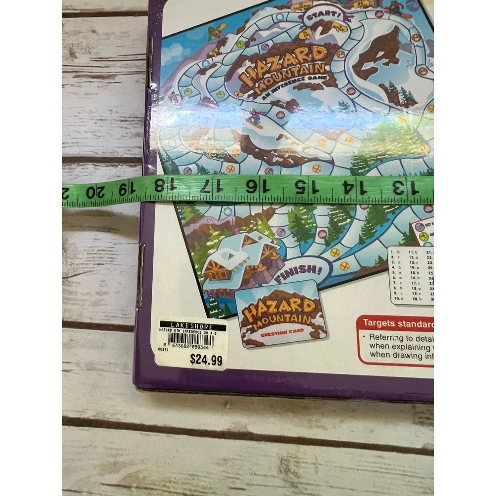 Lakeshore Hazard Mountain Inference Game Purple Reading Comprehension Grades 4-5